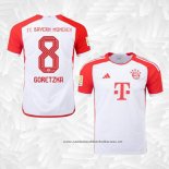 1º Camisola Bayern de Munique Jogador Goretzka 2023-2024