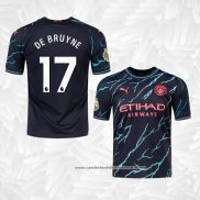 3º Camisola Manchester City Jogador De Bruyne 2023-2024
