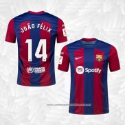 1º Camisola Barcelona Jogador Joao Felix 2023-2024