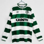 Retro 1º Camisola Celtic 1987-1988 Manga Comprida