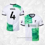 2º Camisola Liverpool Jogador Virgil 2023-2024