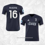 3º Camisola Juventus Jogador McKennie 2023-2024