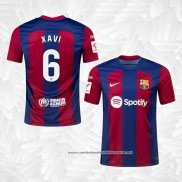 1º Camisola Barcelona Jogador Xavi 2023-2024