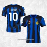 1º Camisola Inter de Milao Jogador Lautaro 2023-2024