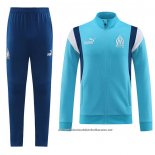 Jaqueta de Treinamento Olympique Marsella 2023-2024 Azul