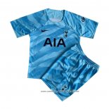 Camisola Tottenham Hotspur Goleiro 2023-2024 Crianca Azul