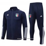 Jaqueta de Treinamento Italia 2023-2024 Azul