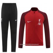Jaqueta de Treinamento Liverpool 2022-2023 Vermelho