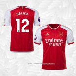 1º Camisola Arsenal Jogador Saliba 2023-2024