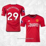1º Camisola Manchester United Jogador Wan-Bissaka 2023-2024