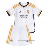 1º Camisola Real Madrid 2023-2024 Crianca