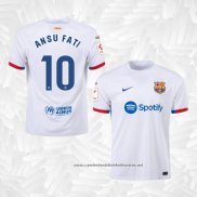 2º Camisola Barcelona Jogador Ansu Fati 2023-2024