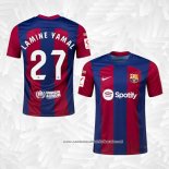 1º Camisola Barcelona Jogador Lamine Yamal 2023-2024