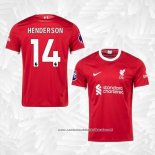 1º Camisola Liverpool Jogador Henderson 2023-2024