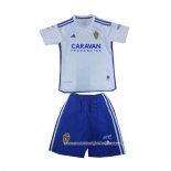 1º Camisola Real Zaragoza 2023-2024 Crianca