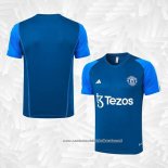 Camisola de Treinamento Manchester United 2023-2024 Azul