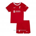 1º Camisola Liverpool 2023-2024 Crianca