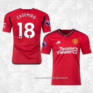 1º Camisola Manchester United Jogador Casemiro 2023-2024