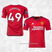 1º Camisola Manchester United Jogador Garnacho 2023-2024