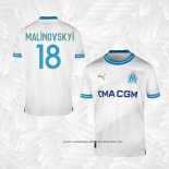 1º Camisola Olympique Marsella Jogador Malinovskyi 2023-2024