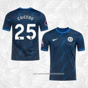 2º Camisola Chelsea Jogador Caicedo 2023-2024