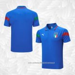 Camisola Polo del Italia 2022-2023 Azul