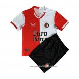 1º Camisola Feyenoord 2023-2024 Crianca