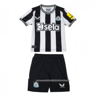 1º Camisola Newcastle United 2023-2024 Crianca