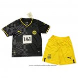 2º Camisola Dortmund 2022-2023 Crianca