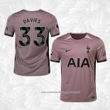 3º Camisola Tottenham Hotspur Jogador Davies 2023-2024