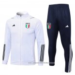 Jaqueta de Treinamento Italia 2023-2024 Branco
