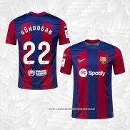1º Camisola Barcelona Jogador Gundogan 2023-2024