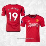 1º Camisola Manchester United Jogador R.Varane 2023-2024