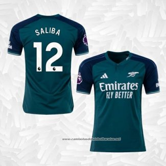 3º Camisola Arsenal Jogador Saliba 2023-2024