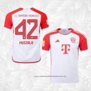 1º Camisola Bayern de Munique Jogador Musiala 2023-2024