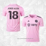 1º Camisola Inter Miami Jogador Jordi Alba 2023