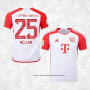 1º Camisola Bayern de Munique Jogador Muller 2023-2024