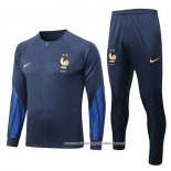 Jaqueta de Treinamento Franca 2022-2023 Azul Oscuro