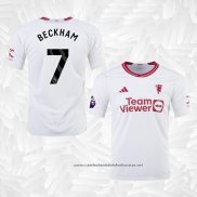 3º Camisola Manchester United Jogador Beckham 2023-2024