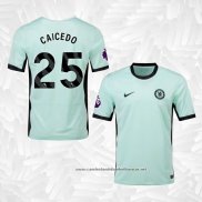 3º Camisola Chelsea Jogador Caicedo 2023-2024