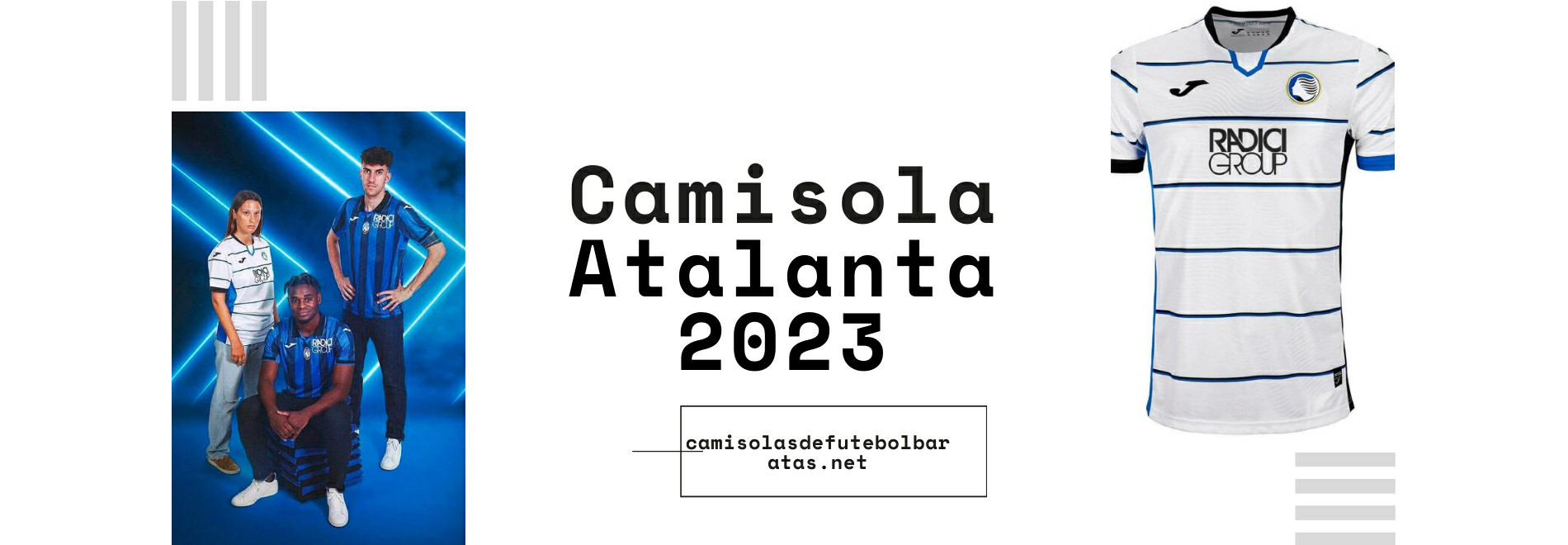 Camisola Atalanta 2023-2024