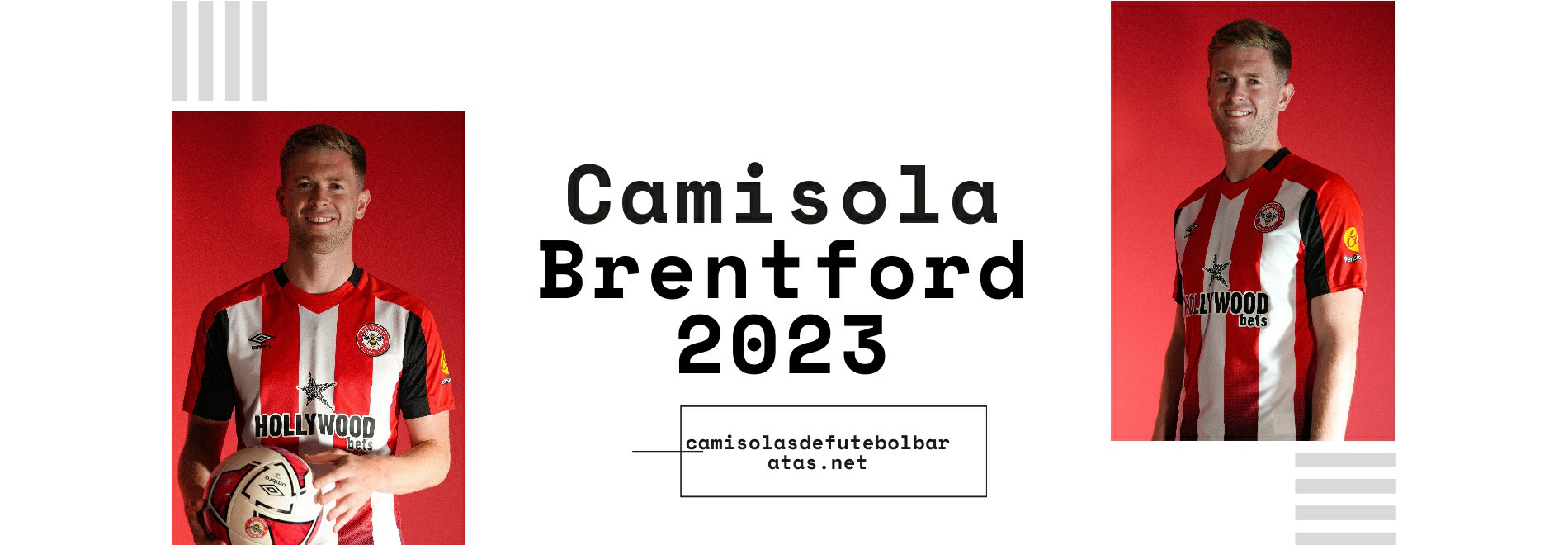 Camisola Brentford 2023-2024