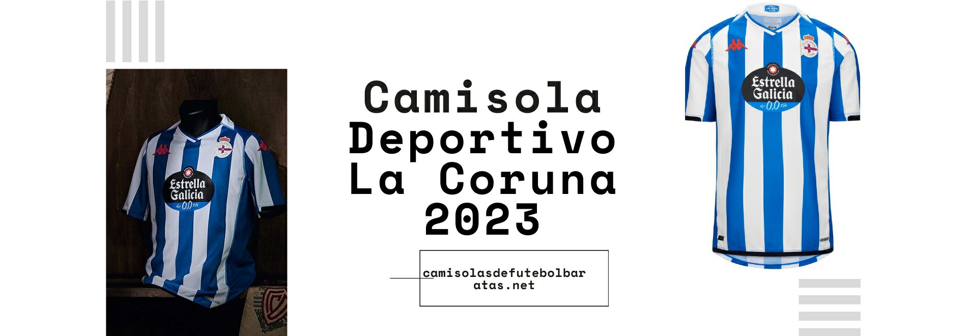 Camisola Deportivo La Coruna 2023-2024