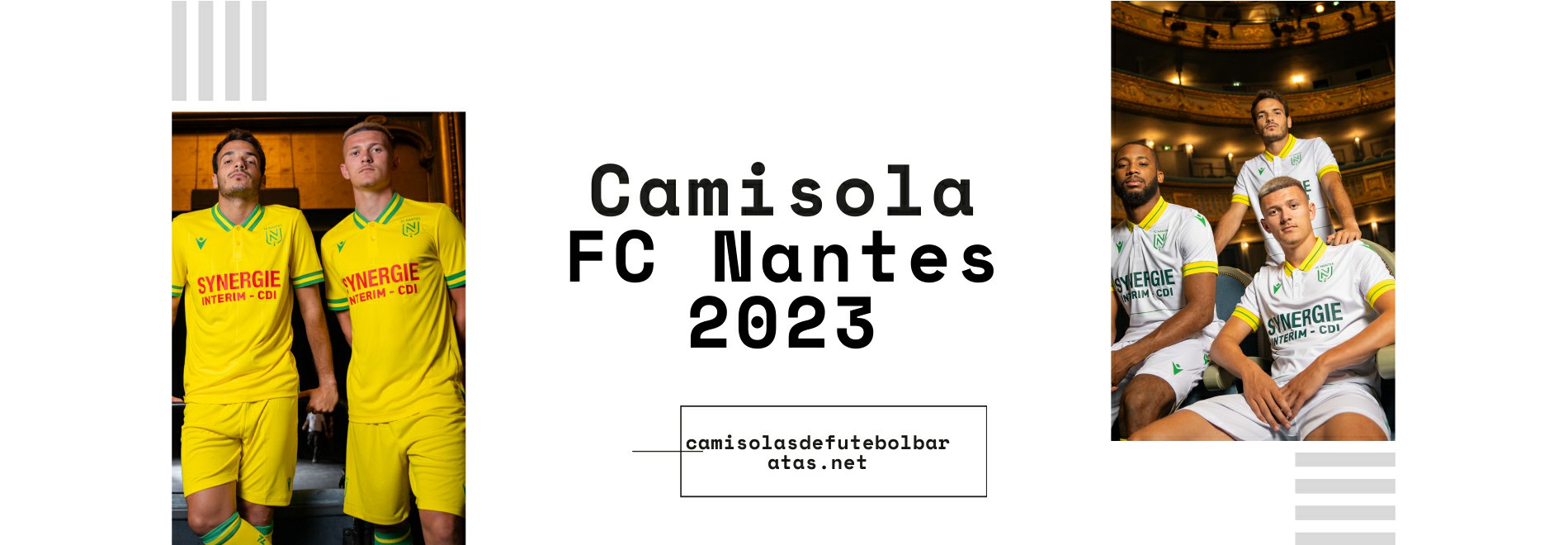 Camisola FC Nantes 2023-2024