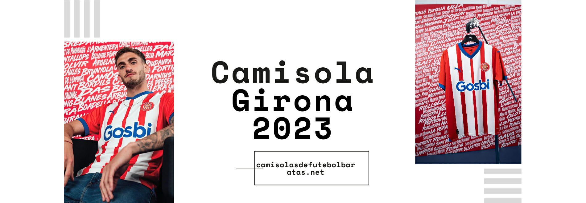 Camisola Girona 2023-2024