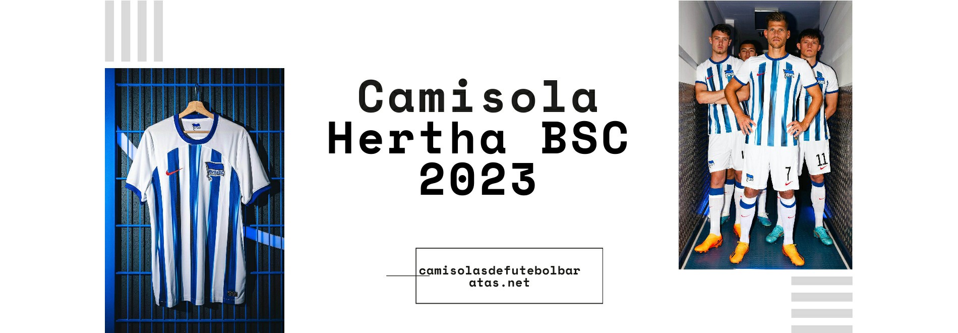 Camisola Hertha BSC 2023-2024