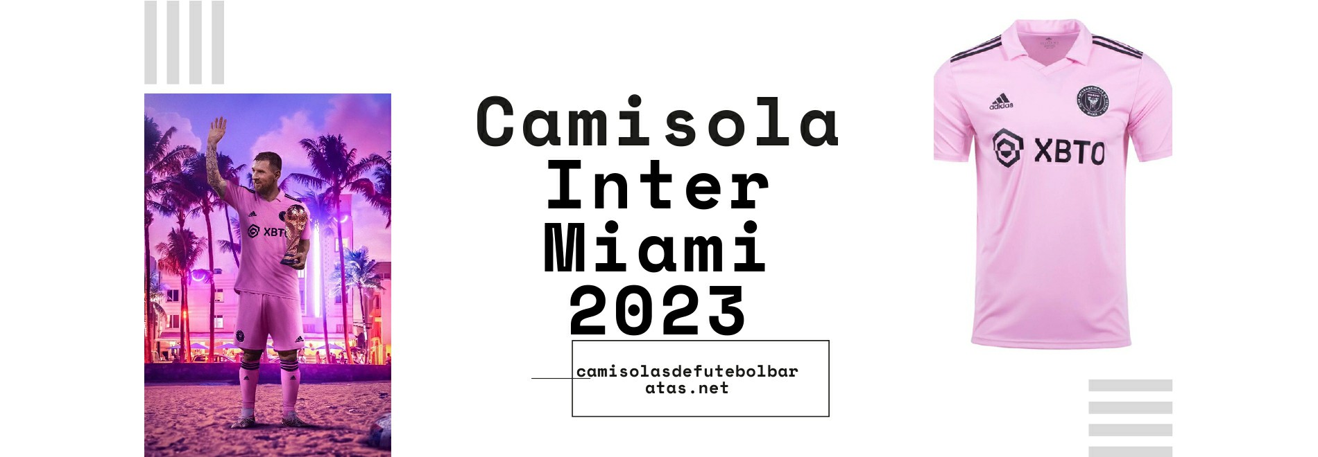 Camisola Inter Miami 2023-2024