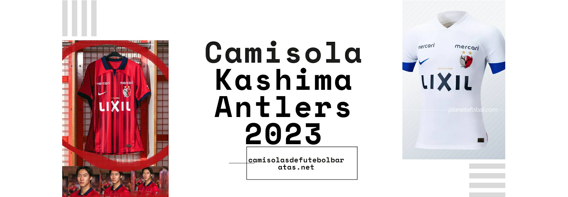 Camisola Kashima Antlers 2023-2024