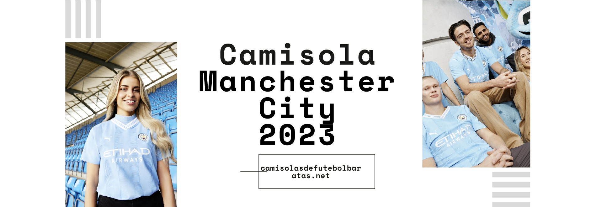 Camisola Manchester City 2023-2024