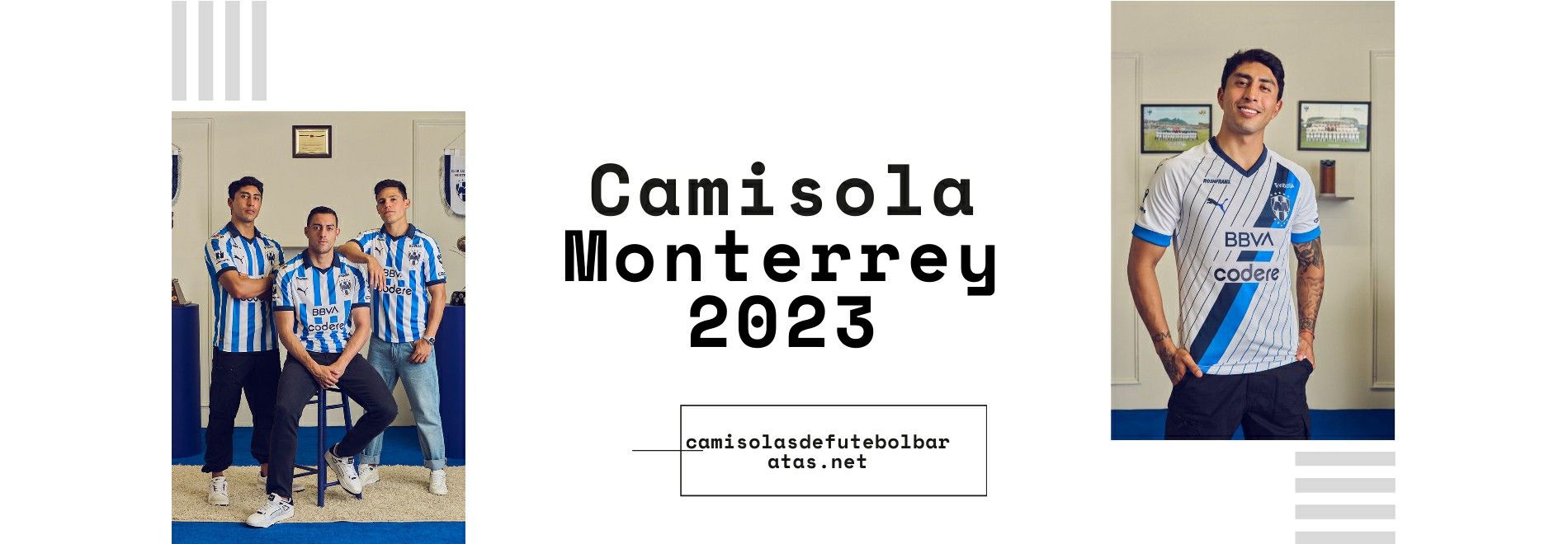 Camisola Monterrey Rayados 2023-2024